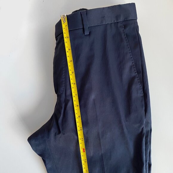 Hugo BOSS Women’s Chino Pants Regular Fit Front Pleats Trousers Sz 30R US - Picture 7 of 8